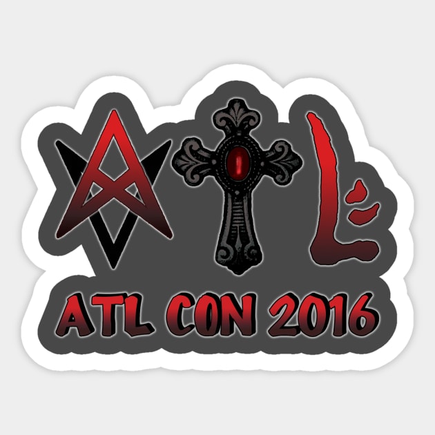 Supernatual Atlanta Con 2016 Sticker by janeysf03